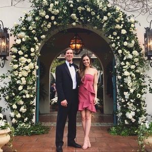 likely monetta strapless ruffle dress